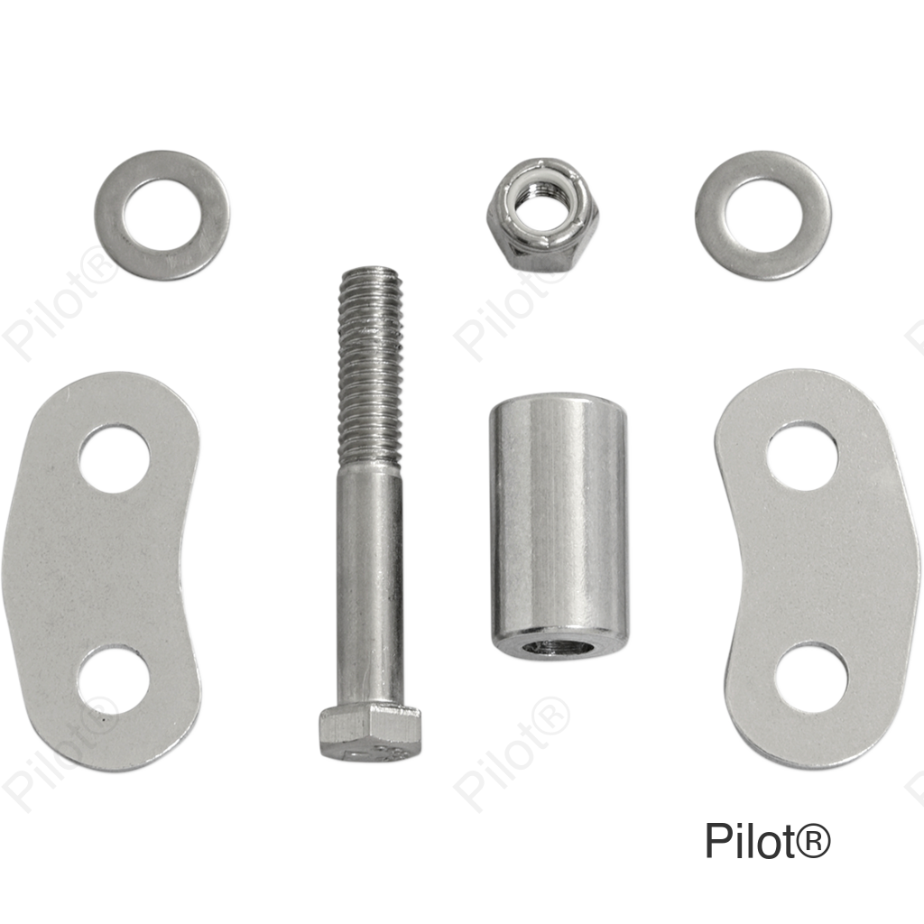 Headlight Mount Extension Block - Chrome