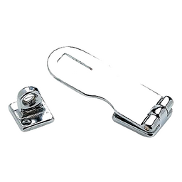 Seachoice Marine-Grade Safety Hasp w/ Swivel Eye, Triple Chrome-Plated Cast Brass, 3 In. X 1 In. thumbnail-8