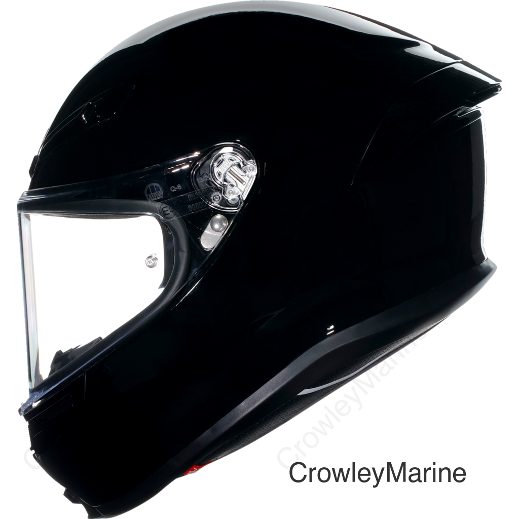 K6 S Helmet - Black - Large