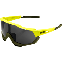 Speedtrap Sunglasses - Yellow - Black Mirror Lens thumbnail-1