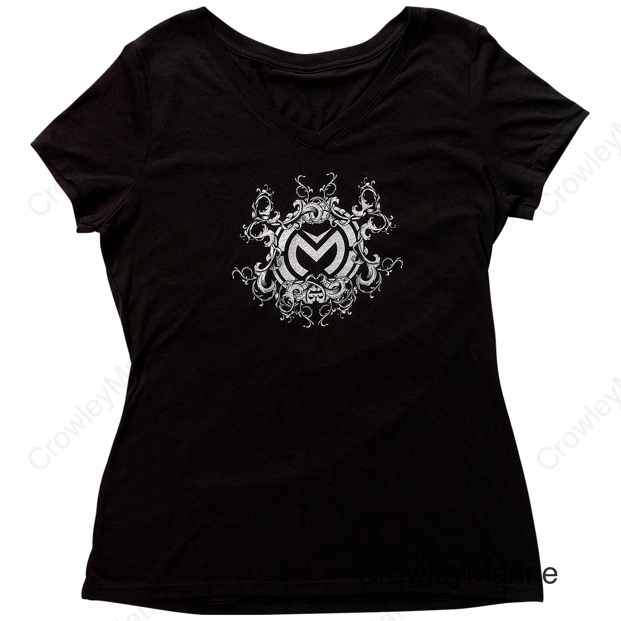 TEE WOMEN FILIGREE BK MD