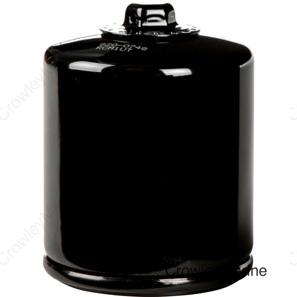 OIL FILTER M8 BLACK HEAVY DUTY W/ HEX