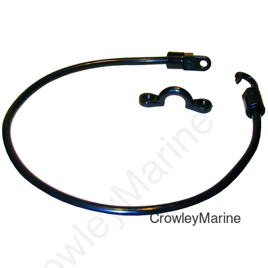 12" Deck Mount, Holds 4 Rods