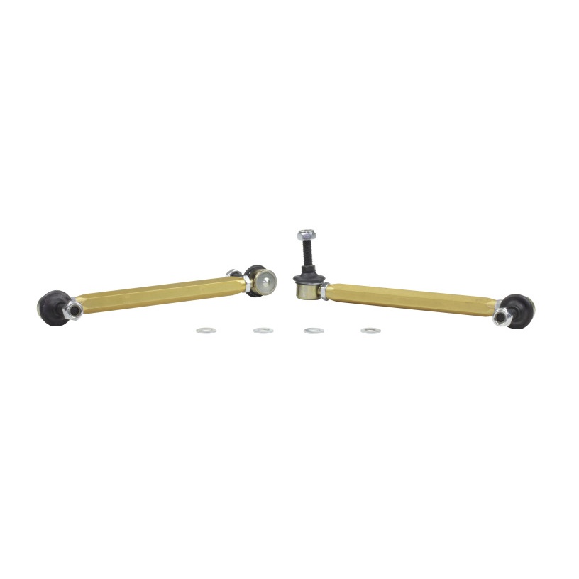 Whiteline 02-06 Mini Cooper S Front Swaybar link kit-Adjustable ball end links