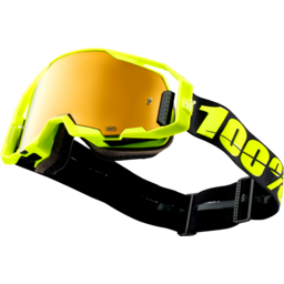 ARmatic Goggle - Neon Yellow - True Gold Mirror thumbnail-0