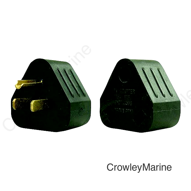 AP Products Power & Lighting Triangular Park Adapter, 30A Female to 15A Male