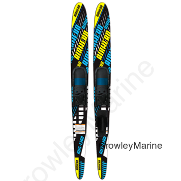 Combo Adult Skis, 67"