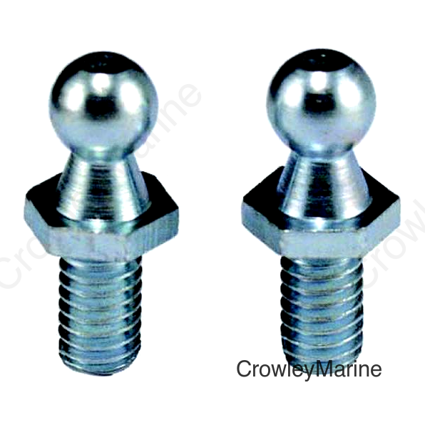 JR Products BS1005 Gas Spring Ball Stud, 2/pk