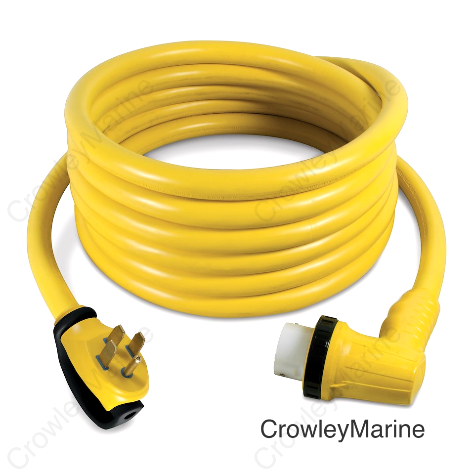30' 50A RIGHT ANGLE CORD