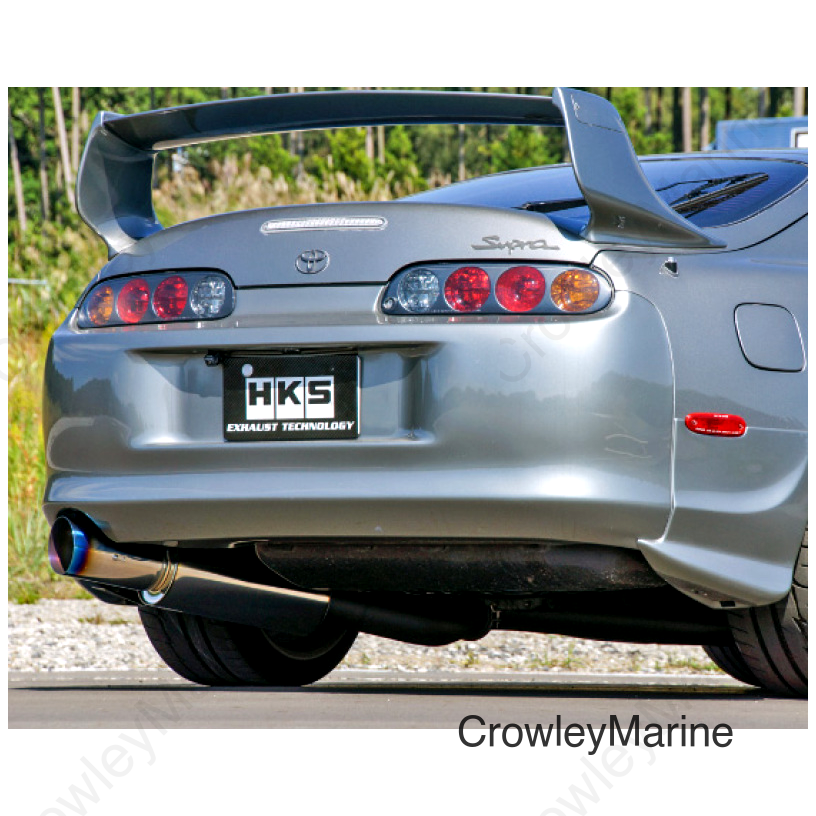HKS RACING MUFFLER TOYOTA JZA80 USA