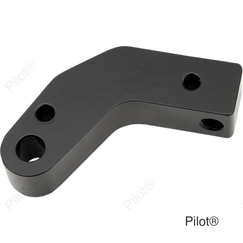 Headlight Mount Extension Block - Black