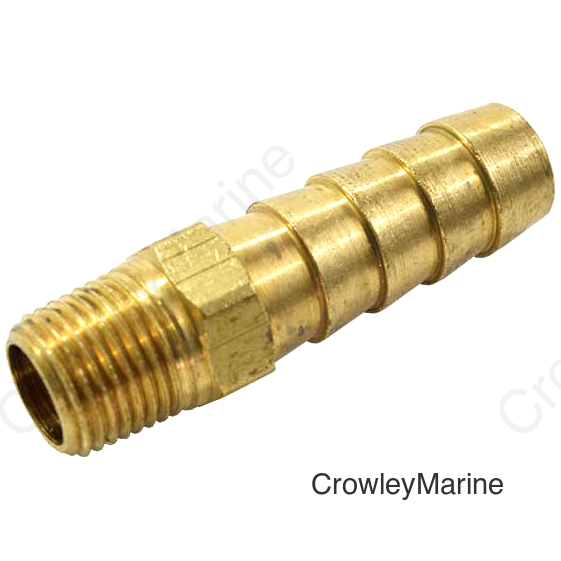 HOSE BARB ML 1/8X3/8