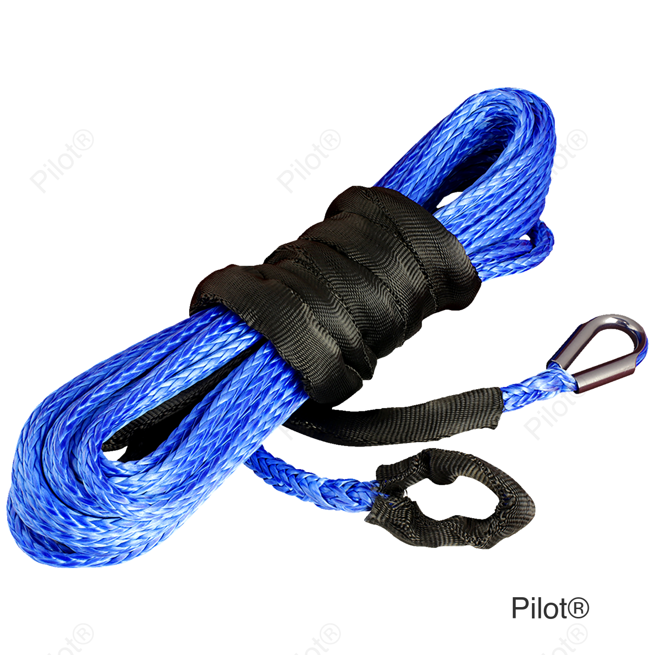 Winch Rope Extension - Synthetic - Blue - 1/4" x 50'