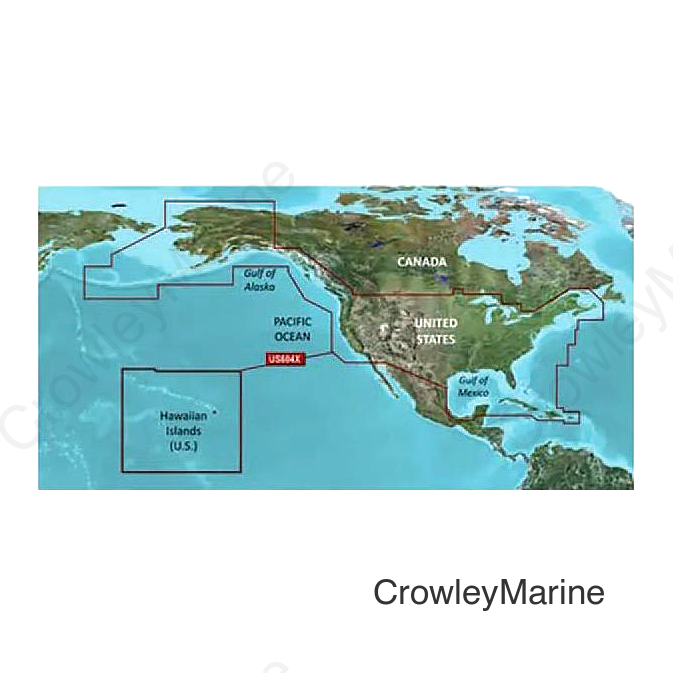 Garmin 0101080091 Bluechart® G3 Updates For Garmin With Pre-Loaded Charts, Western Canada Coastal Charts, microSD™/SD™