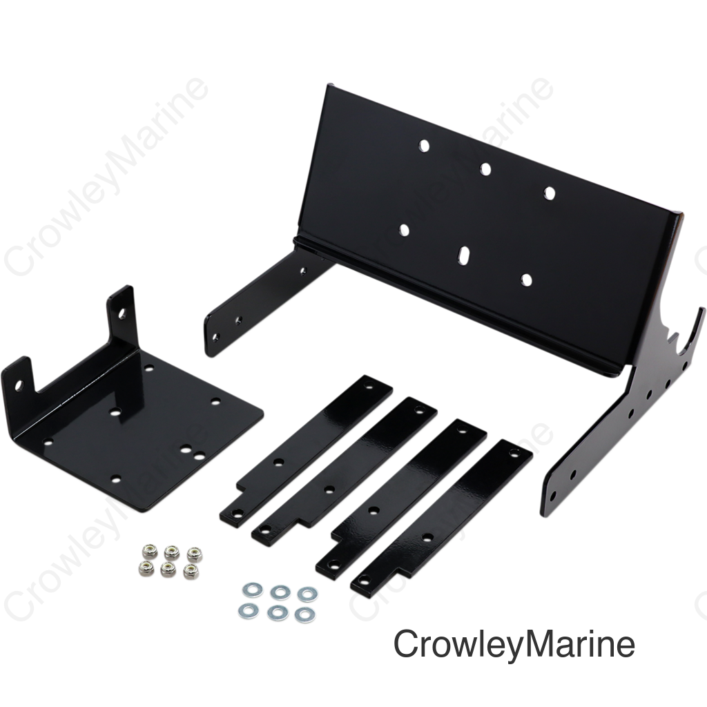WINCH MOUNT MUD ATV POL