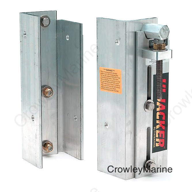 T-H Marine Hi-Jacker Jack Plate with 6" Setback For Outboards Up to 150HP