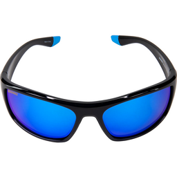 Seachoice 98831 "Cascades" Polarized Sunglasses, Frame: Shiny Black, Lens: Blue Mirror thumbnail-2