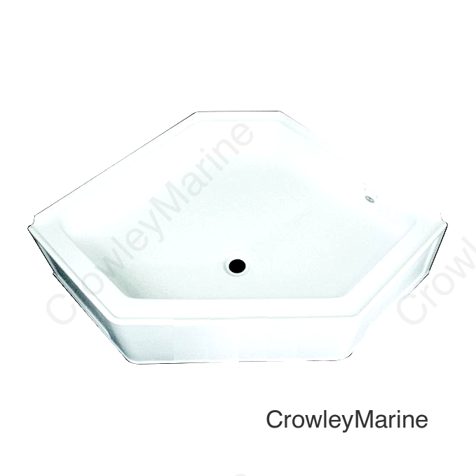 Specialty Recreation Neo Shower Base, 34" x 34", White