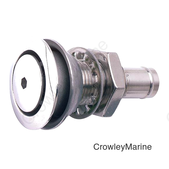 Attwood Fuel Tank Vent Flush Mount - Straight