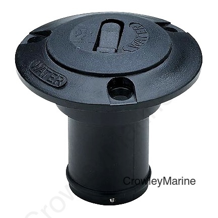 Seachoice Nylon Deck Fill With Cap (Beaded Chain Tether) For 1-1/2" Hose