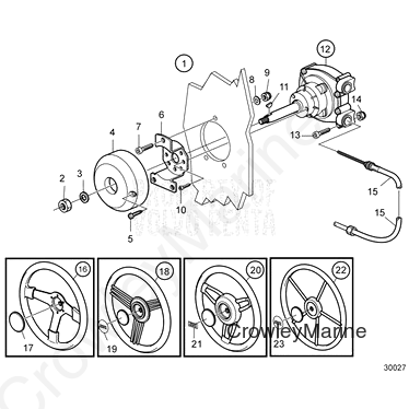 Mounting Kit(V2) - Volvo Penta (21580825)