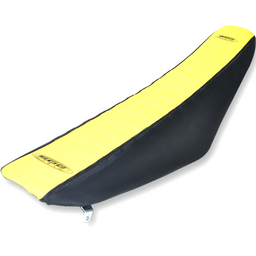 Pleated Seat Cover - Yellow Top/Black Sides thumbnail-0