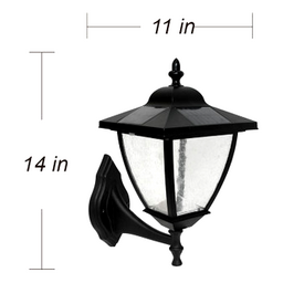 Bayport Solar Wall Lamp w/ 3 Mounting Options (23206) thumbnail-2