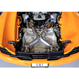 AWE Tuning McLaren MP4-12C Performance Exhaust - Machined Tips thumbnail-1
