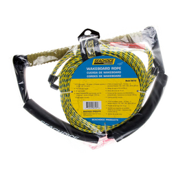 Seachoice 4-Section Wakeboard Rope, 70 Ft. Long, 15 In. Handle w/ Textured EVA Grip, 6 In. Trick Handle thumbnail-3