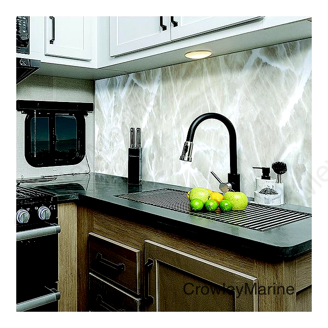 Genesis 494041 Revive Backsplash, Toasted Marshmallow 18" x 24"