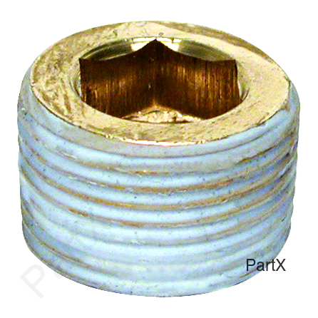 Hx Head Socket Plug 1/2"-Steel