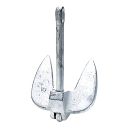 Seachoice Navy Anchor, Aluminum Plated Cast Iron, Silver, 20 Lbs. thumbnail-4