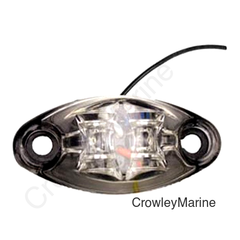 LED MARKER LAMP RED 1 WIR