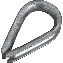 Galvanized WIRE ROPE THIMBLE - 3/8" (172010) thumbnail-1