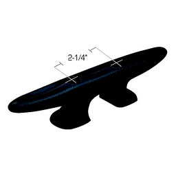 Nylon Cleat-8 -Black-(Bulk) thumbnail-0