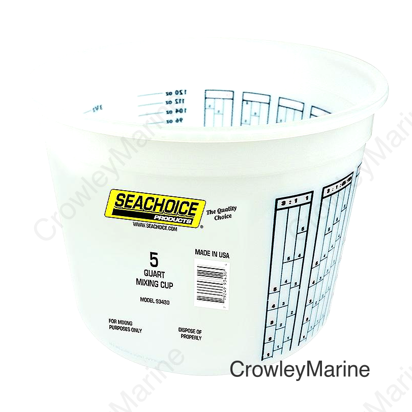 Seachoice 93430 Paint Mix Container, 5 Quart