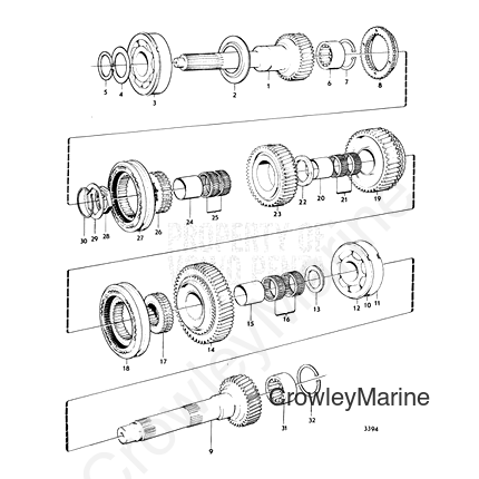 Snap Ring(V2) - Volvo Penta (914480)