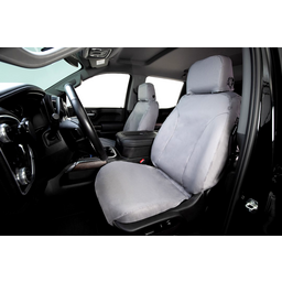 Covercraft 16-23 Toyota Tacoma Polycotton SeatSaver Custom Second Row Seat Covers - Grey