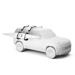 Thule Hullavator Pro Lift-Assist Kayak Rack - Black/Silver thumbnail-8