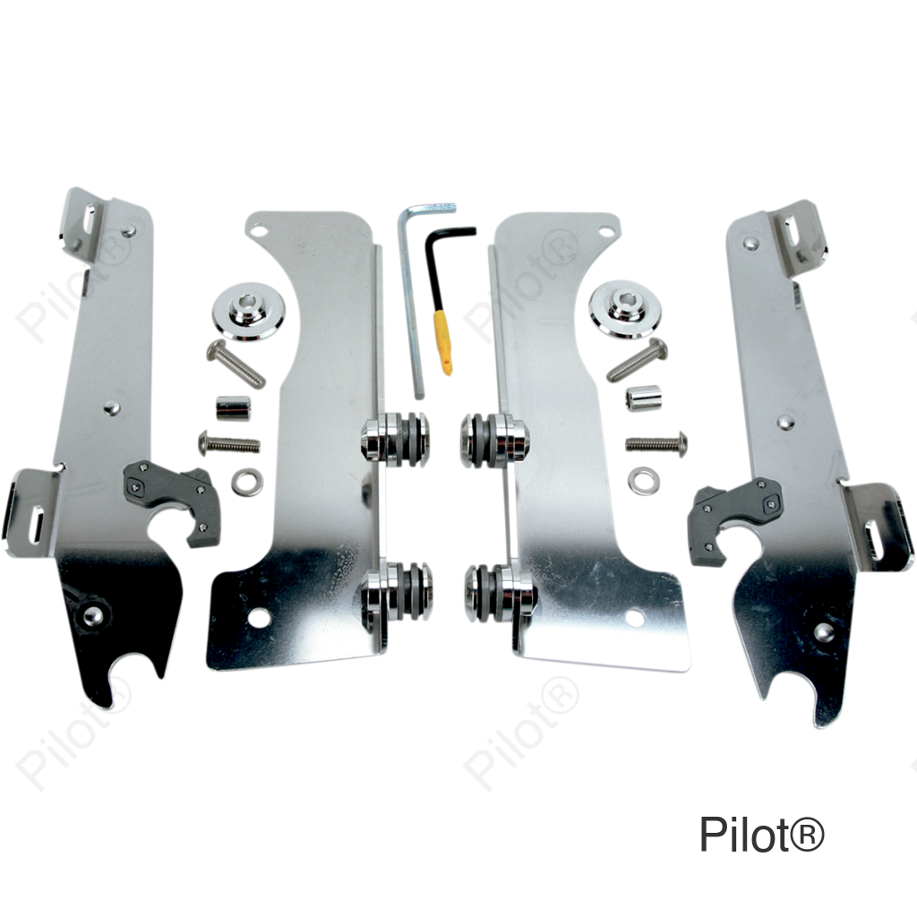 Batwing Trigger Lock Mounting Kit - Stratoliner - Polished