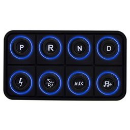 AEM EV 8 Button Keypad CAN Based Programmable Backlighting thumbnail-4