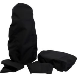 SEAT COVER WOLVRN X2 BLK thumbnail-1