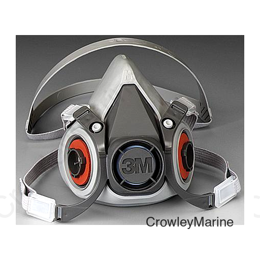 3M 6300 Large 6000 Series Facepiece Respirator Half Mask