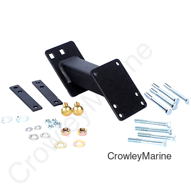 Spare Tire Carrier, 4 & 5 Bolt Wheels, Granite Coat (413110)