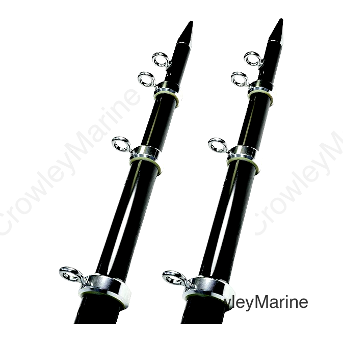 18' Black/Silver Telescoping Outrigger
