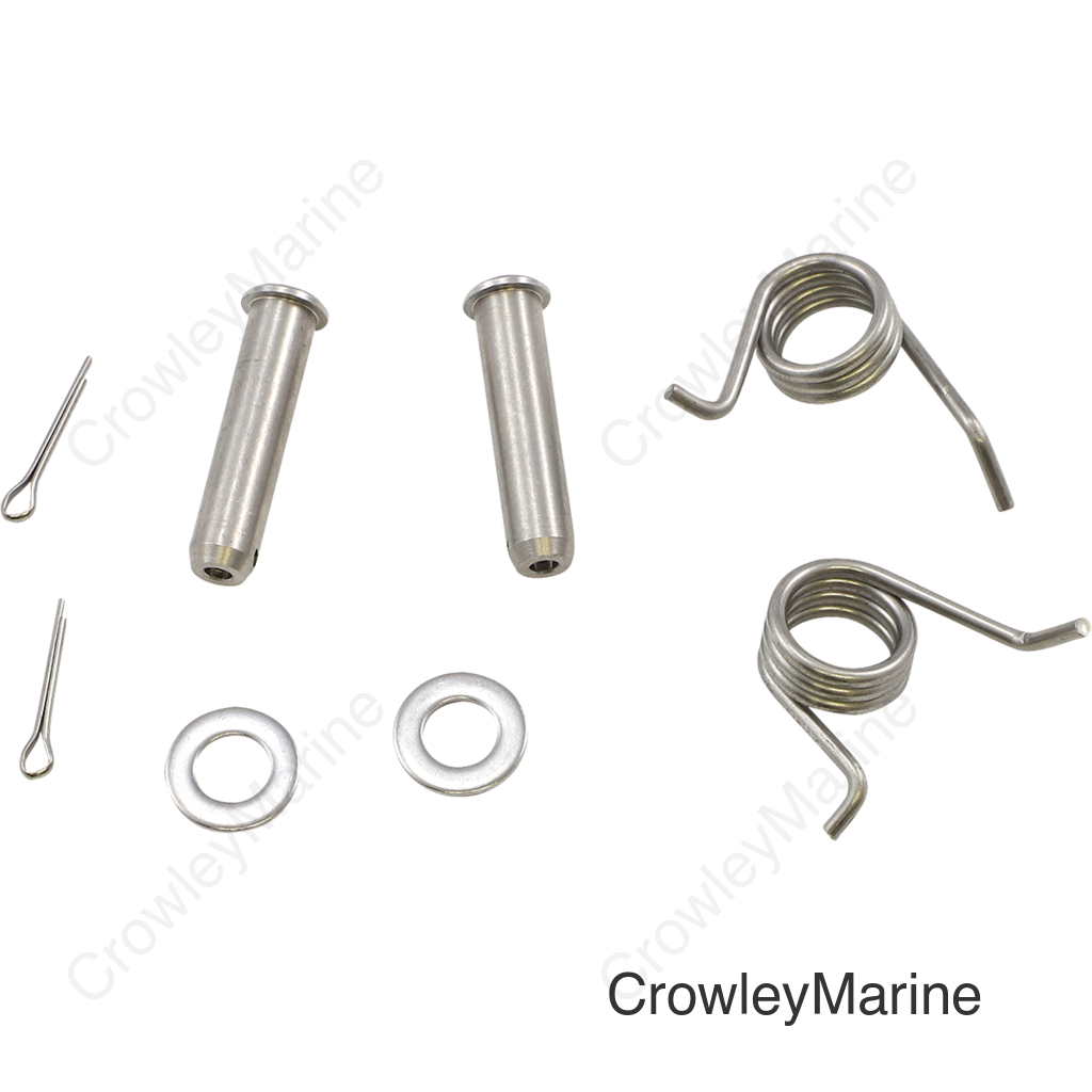 FOOT PEG SPRING/PIN SUZ