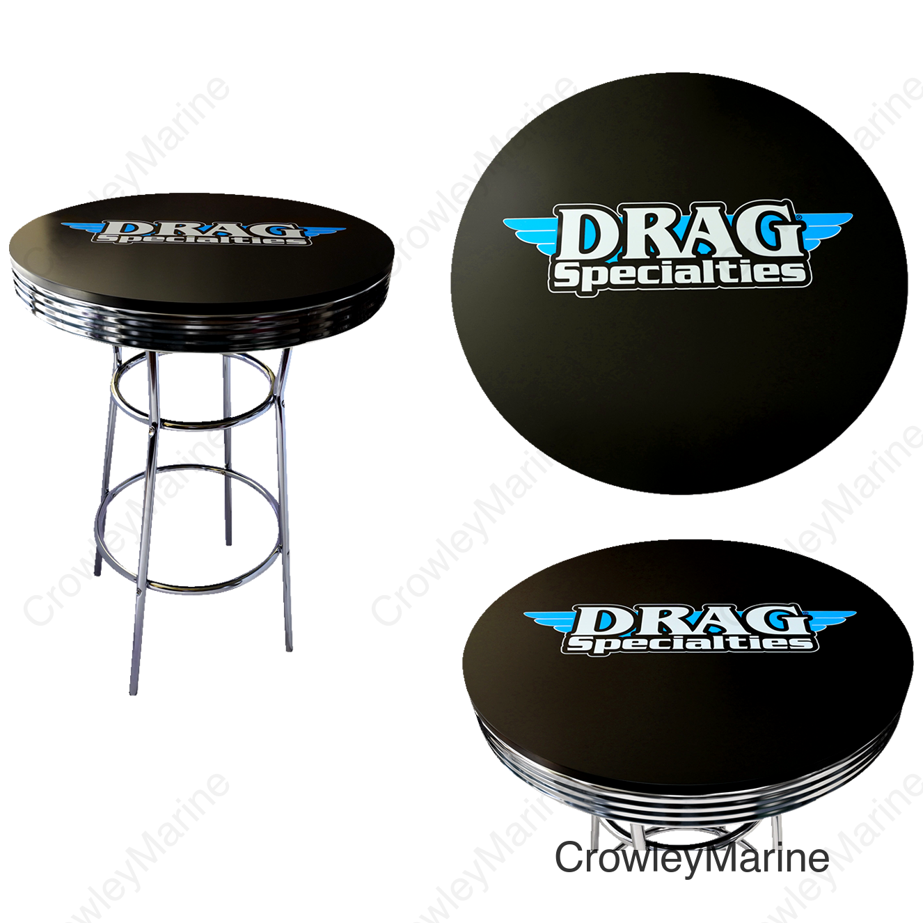 TABLE ROUND PUB 30" DRAG