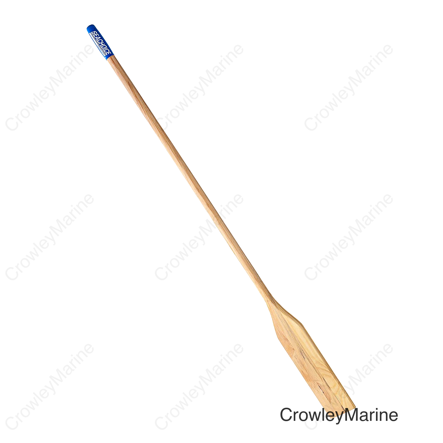 Seachoice 5.5 Ft. Wood Oar, New Zealand Pine Construction, 19-11/16 In. X 4-5/16 In. Blade, Comfort Grip, Clear Finish