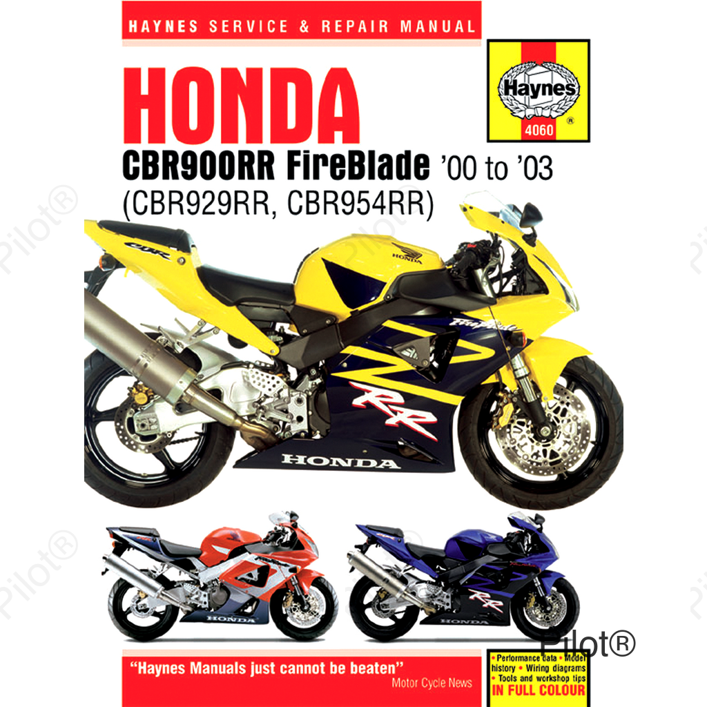 Manual - Honda CBR929/954