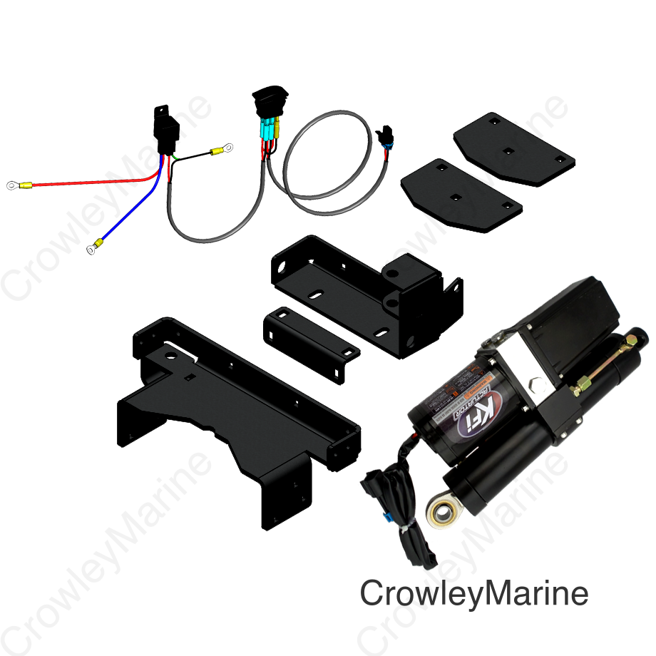 UTV PLOW TRACKS HYDRAULIC ANGLE KIT